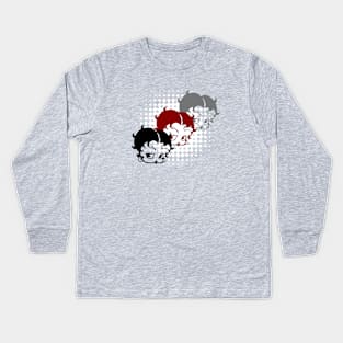 BETTY BOOP - 3 step Kids Long Sleeve T-Shirt